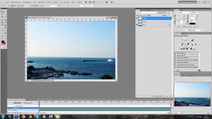 Затемнение и осветление краев фотографии