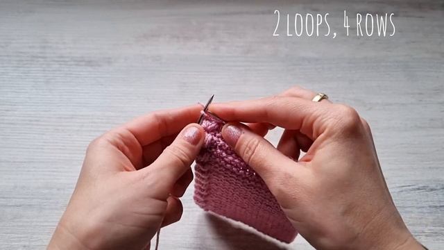 Вяжем вертикальную узкую, рельефную кайму на спицах? Knitting Pattern.