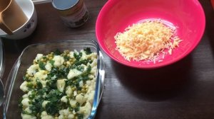 Запеканка из цветной капустой Как приготовить цветную капусту. Блюдо для диабетиков.