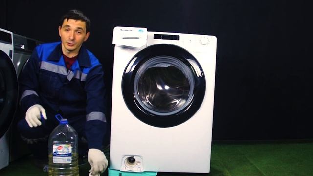 Стиральная машина Candy не сливает воду || Ремонт стиральных машин в Калуге смотреть онлайн