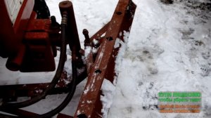 Снегоуборочный отвал для трактора Т25 / Blade for T25 tractor