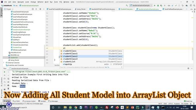 Java Serialization and Multithreading Tutorial Part 14