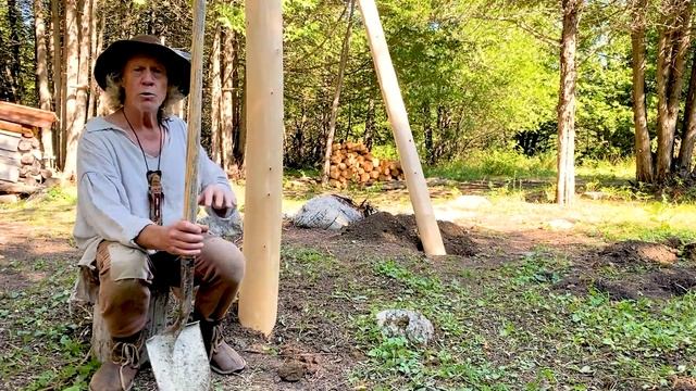 Building a Wood Shed | Off Grid | Pioneer Life | Bushcraft | Self Reliance | Log Cabin Build смотреть онлайн