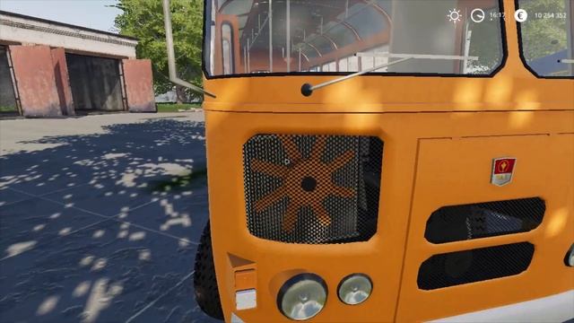 Обзор мода ПАЗ 672 в игре Farming Simulator 2019 #1 смотреть онлайн