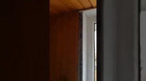 Установка и запенивание вертикального откоса