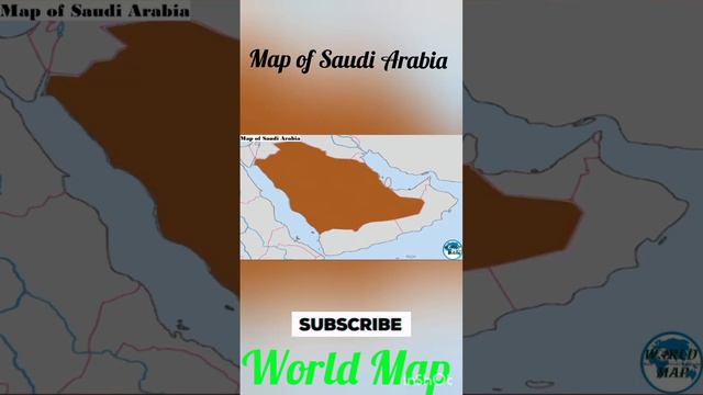 Map of Saudi Arabia, Saudi Arabia Blank Map, Saudi Arabia Border Map