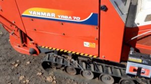 Пресс-подборщик сена Yanmar YRBA70 Японский, самоходный.