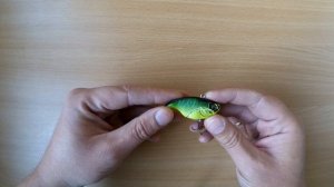 Megabass Vibration-X Micro - супер раттлин! Воблера на окуня!