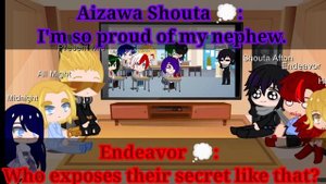 Pro Heros Reacts To 《Only Aftons Knows This Song》Izuku & Shouta Afton & Kyoka Emily AU