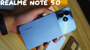 Realme Note 50 первый обзор на русском