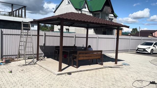 Беседка из металла (2 часть). смотреть онлайн