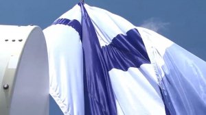 Поднятие Андреевского флага на наибольшую высоту искусственного сооружения. Рекорд России