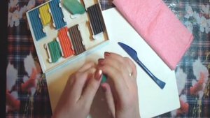 Учим детей лепить из пластилина