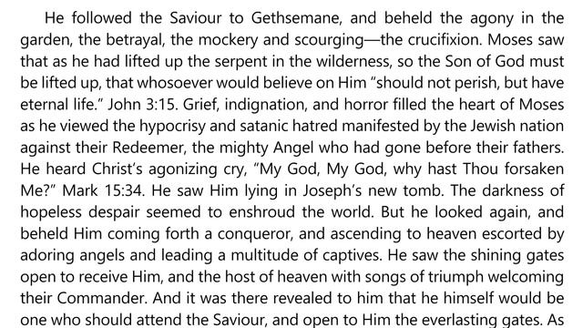 Patriarchs and Prophets – Chapter 43 – The Death of Moses смотреть онлайн