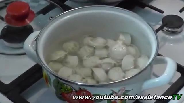как правильно варить пельмени видео урок для чайников