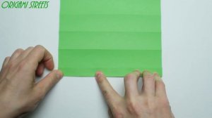 Как сделать веер из бумаги без клея. Оригами веер