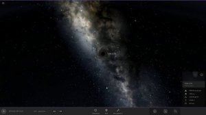 Квазар TON 618 Universe Sandbox 2