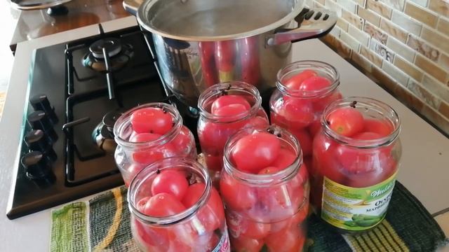 Маринованные Сладкие Помидоры на зиму. Очень вкусные! смотреть онлайн