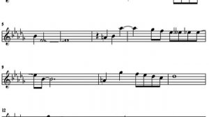 Крёстный отец. Саксофон-Альт. Ноты.