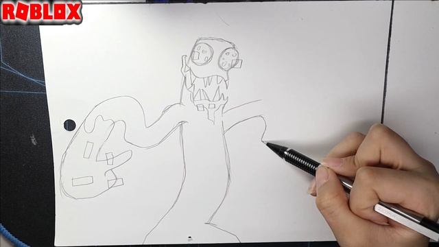 Dibujo rainbow friends art PIBBY / rainbow friends art смотреть онлайн