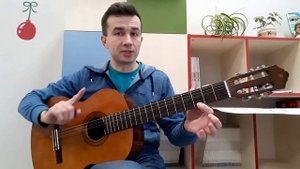Как играть В Лесу Родилась Ёлочка на ГИТАРЕ!