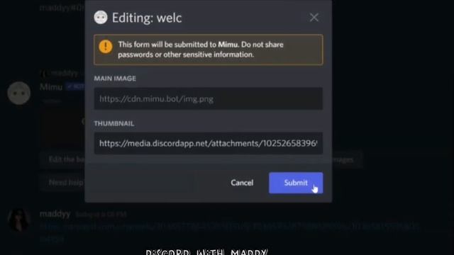 mimu mnml welc msg , slash commands !! смотреть онлайн