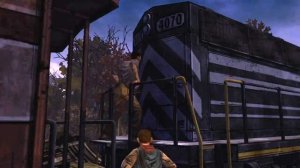 The Walking Dead Game Walkthrough - Episode 3 Long Road Ahead Part 4   Repairing The Train