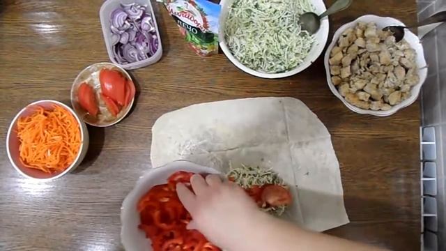 Шаурма в домашних условиях с курицей смотреть онлайн
