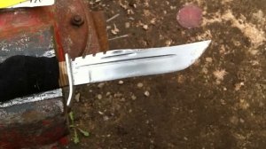 Нож ручной работы, шлифовка, полировка.