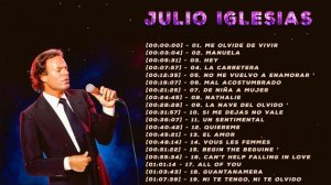 Conlection the best of Julio Iglesias . Julio Iglesias Best French Songs