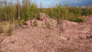 Малиновый кварцит. Шокшинское месторождение