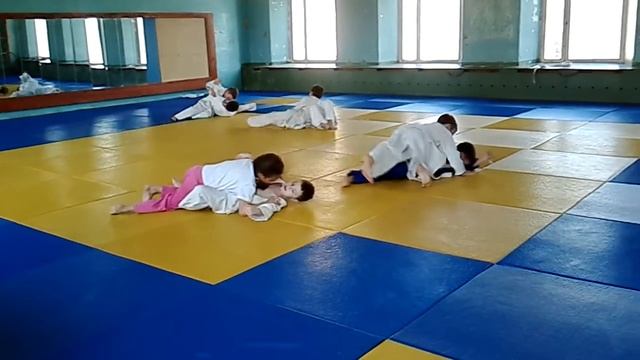 Дзюдо. Ликино-Дулево, тренировка младшая группа смотреть онлайн
