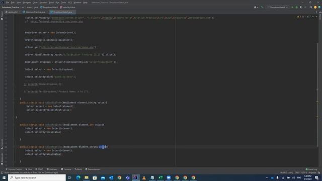 ?How to Select value from dropdown with Select and Without Select in Selenium - Selenium Session 19