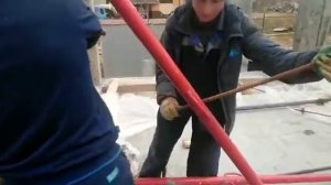 Монтаж опалубки под колоны