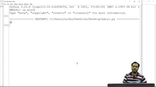 Interesting & Funny Emoji In Python Programing Language....kamaal ki class #technology