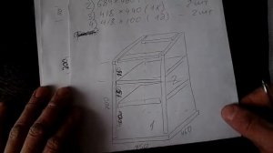 Как сделать кухонный гарнитур своими руками Часть 1 (проект, расчет)