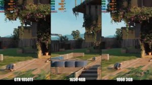 gtx 1050ti vs 1650 4gb vs 1060 3gb 2020 gaming performance test