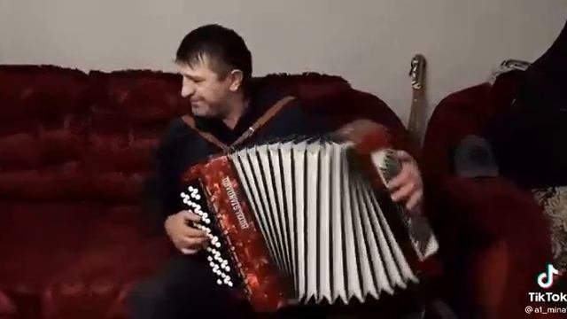 Аварская песня на баяне Bayan.