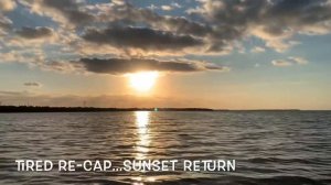 On the water with the Kingfisher Point 65 North. A day off Marathon in winter fishing conditions