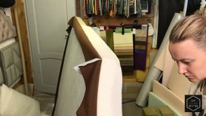 ОБИВКА МЯГКОЙ КРОВАТИ. ОБИВКА ЦАРГ ПОД 45 / UPHOLSTERY SOFT BED.