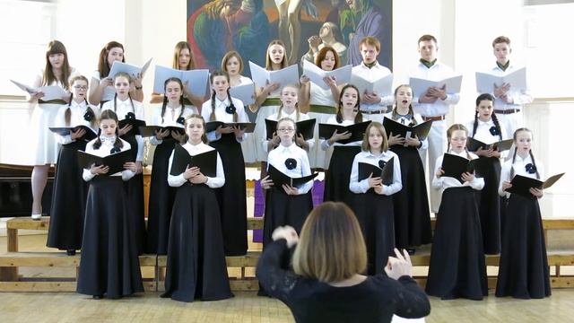 Старший хор и ансамбль Концертного хора "Kirie" смотреть онлайн