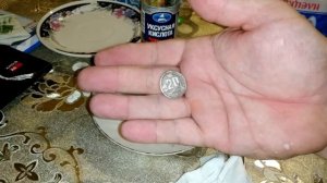 ЧИСТКА НИКЕЛЯ ВОЛШЕБНЫМ СРЕДСТВОМ