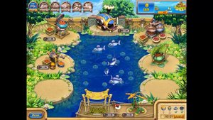 Веселая ферма. Рыбный день (Уровень 10) Farm Frenzy Gone Fishing (Level 10)