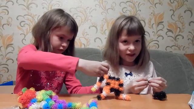 Распаковка ИГРУШКИ. Конструктор - липучка Bunchems(Банчемс)!!! И сам Лепс в гостях... смотреть онлайн