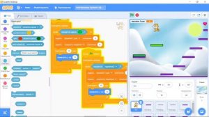 Делаем платформер на Scratch #3