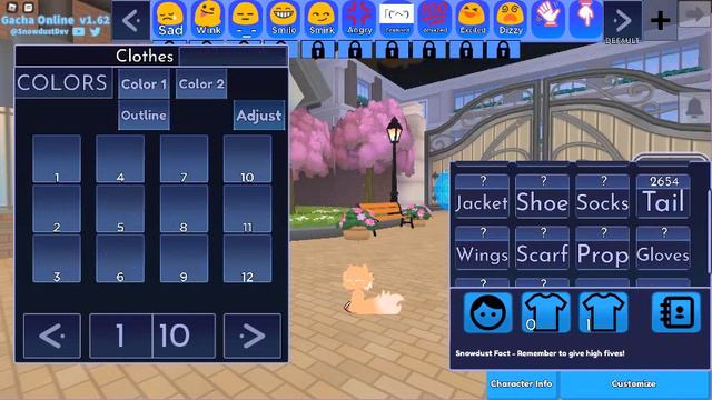 How to make a fox in Gacha Online смотреть онлайн