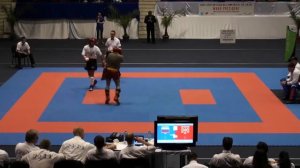 WAKO Kickboxing - EC 2012 - KL69kg Final - Mirzoev(RUS) vs. Manojlovski(MKD)