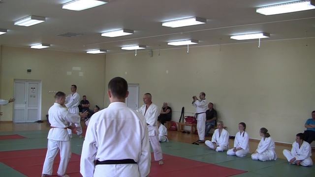 Экзамен 5 кю Айкидо (часть 1), Саранск смотреть онлайн