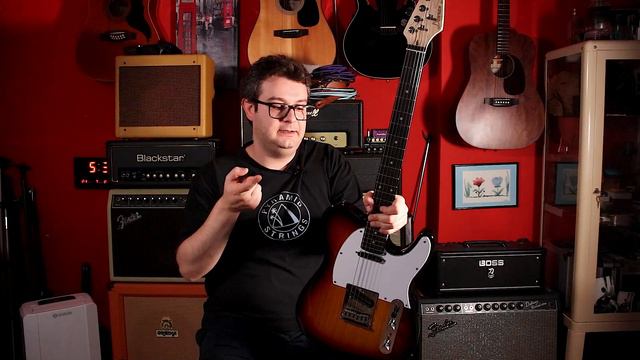 Donner DTC-100 Telecaster - Project Done with Wilkinson M Series pickup (English) смотреть онлайн