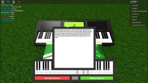 Gravity falls Theme song piano sheet on roblox music 1 and music 2